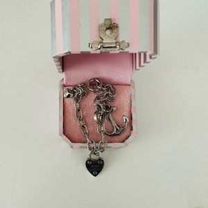 Vintage JUICY COUTURE Silver-Link Charm Bracelet